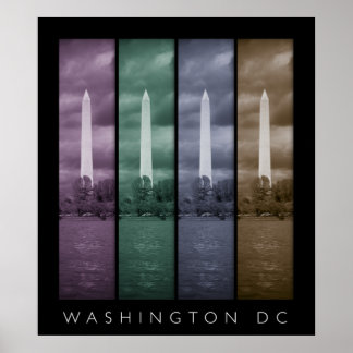 Washington DC - 4パネルポスター ポスター