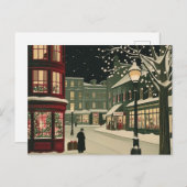 Washington DC Art Deco Style card Georgetown ポストカード (正面/裏面)