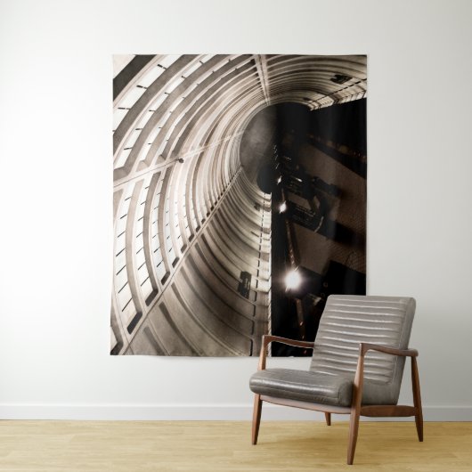 Washington DC Brutalist Architecture タペストリー (インサイチュ)