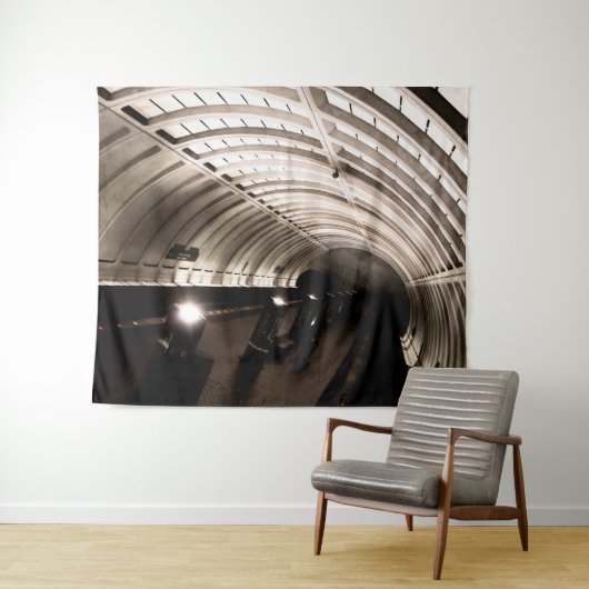 Washington DC Brutalist Architecture タペストリー (インサイチュ(横))