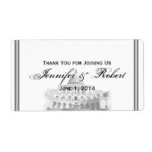 Washington DC Destination Water Bottleラベル ラベル (正面)