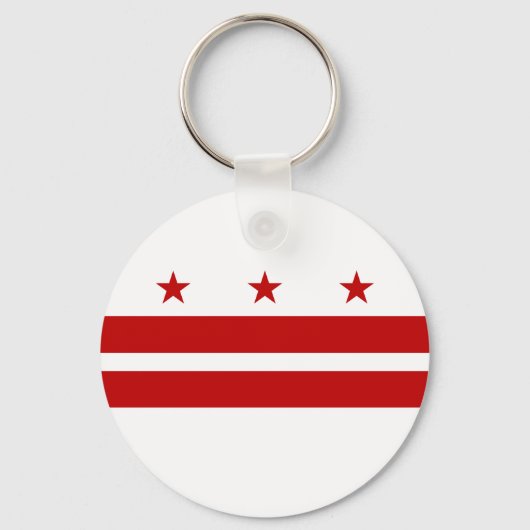 Washington DC Flag キーホルダー (正面)