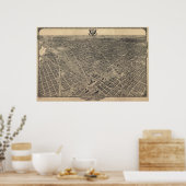 Washington DC (Olsen) 1923 MED QUALITY （注を参照） ポスター (キッチン)