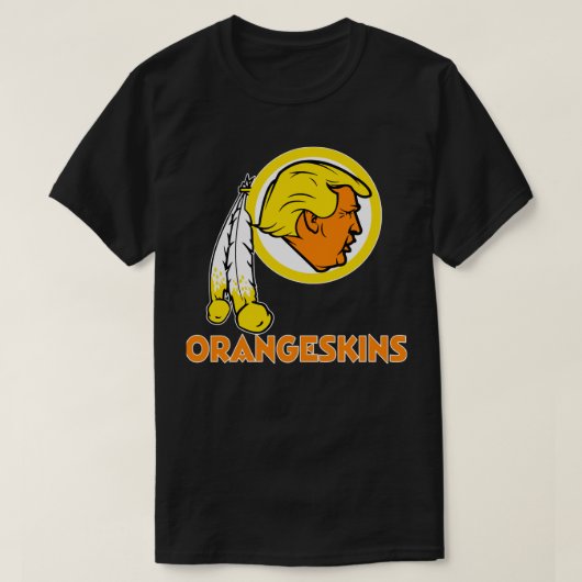 Washington DC Orangeskins Team Logo v1 クラシックT S Tシャツ (デザイン正面)