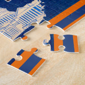 Washington DC Postcard Jigsaw Puzzle ジグソーパズル (側面)