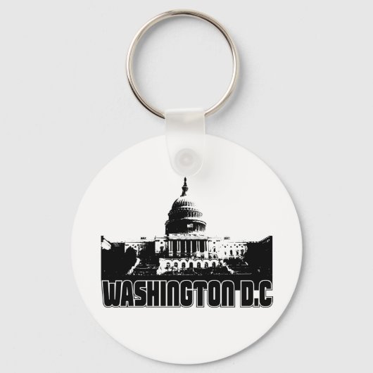 Washington DC Skyline キーホルダー (正面)