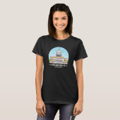 Washington DC Skyline USA City Landmark US Capitol Tシャツ (正面フル)
