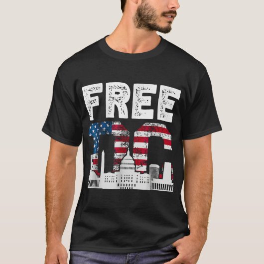 Washington Free Dc Free Dc Tシャツ (正面)