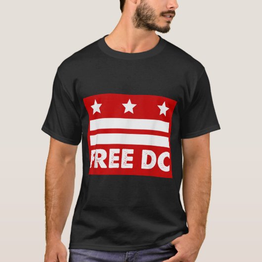 Washington Free Dc Free Dc Tシャツ (正面)