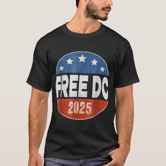 Washington Free Dc Free Dc Washington  Tシャツ (正面)
