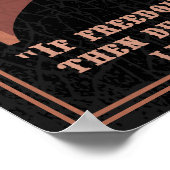 Washington -Free Speech ポスター (角)