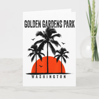 Washington Golden Gardens Park Surfing Surfboardin カード