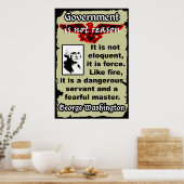 Washington: Gov't Like Fire ポスター (キッチン)