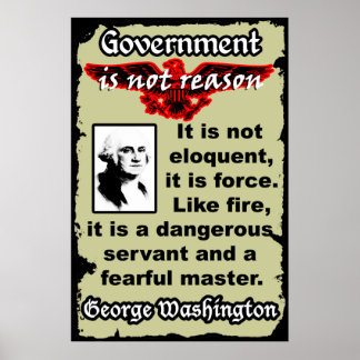 Washington: Gov't Like Fire ポスター
