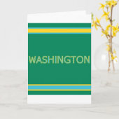Washington Greeting Card カード (黄色い花)