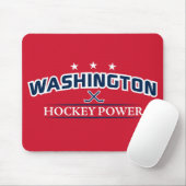 Washington Hockeyパワーレッドマウスパッド マウスパッド (マウス)