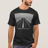 Washington Metro Station Look at the Rails Tシャツ (正面)