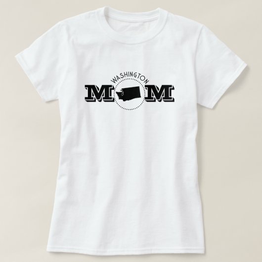 Washington Mom  Tシャツ (デザイン正面)