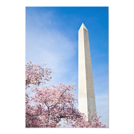 Washington Monument フォトプリント (正面)