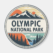 Washington olympic national park マグネット (正面)