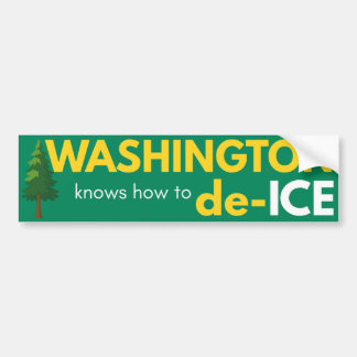 Washington political bumper sticker バンパーステッカー