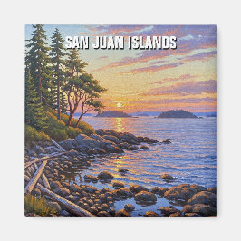 Washington san juan islands travel マグネット