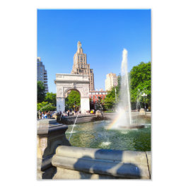 Washington Square Park Poster New York City Photo フォトプリント