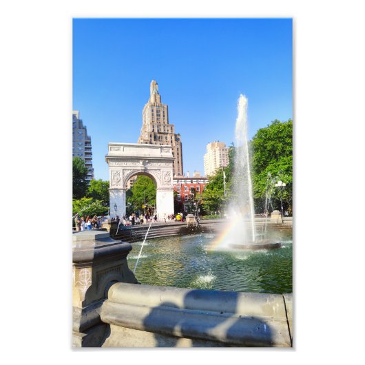 Washington Square Park Poster New York City Photo フォトプリント (正面)