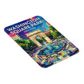 Washington Square Park USA マグネット (右側)