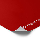 Washington "Start Over" Print ポスター (角)