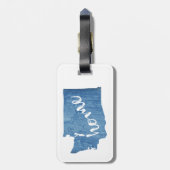 Washington State Home Wood Grain ラゲッジタグ (裏面縦)