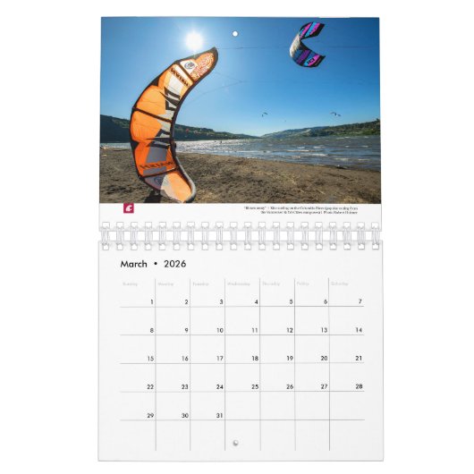 Washington State Magazine 2026 Mini Calendar カレンダー (3月 2026)