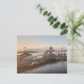 Washington State Seaport Ferry Photography ポストカード (スタンド正面)