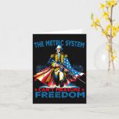 Washington The Metric System Can't Measure Dom  カード (黄色い花)