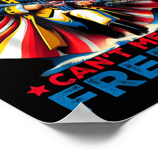 Washington The Metric System Can't Measure Dom ポスター (角)