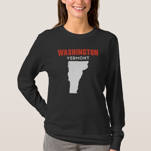 Washington Vermont USA State America Travel Vermon Tシャツ (正面)