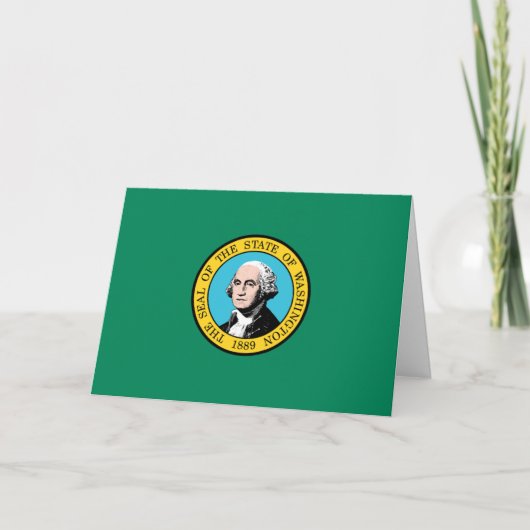 Washingtonian Flag, Flag of Washington カード (正面)