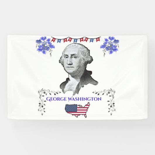 Washington's Contribution 横断幕 (横)