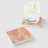 Washoe地区の地質地図 ストーンコースター (横)