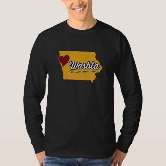 WASHTA IOWA IA USA  Cute Souvenir Merch  US City S Tシャツ (正面)