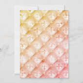 WASPスペインのウェディングシャワー招待状 招待状 (裏面)