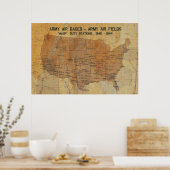 WASP DUTY STATION, 1942-1944 36'x24" ポスター (キッチン)