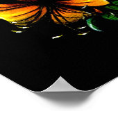 Wasp Fae Gothic Flower Fairy ポスター (角)