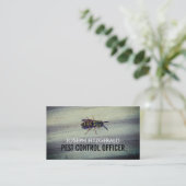 Wasp on Wood、害虫駆除 名刺 (スタンド正面)