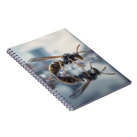 Wasp Skyline Reflection Notebook ノートブック (右側)
