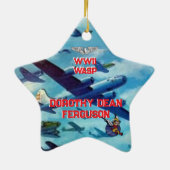 WASP Womans Air Service Pilot Ornament セラミックオーナメント (裏面)