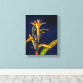 Wasps on Oak キャンバスプリント (インサイチュ (ウッドフロア))