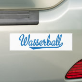 Wasserball バンパーステッカー (車上)