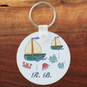 Wasserbild personalisiert キーホルダー (正面)