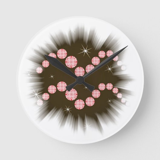 Wassermann 21. 1月ビス18. 2月Uhr ラウンド壁時計 (正面)